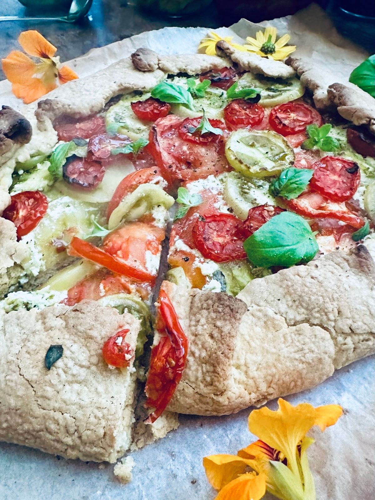 Image of "Last of the Tomatoes" Galette