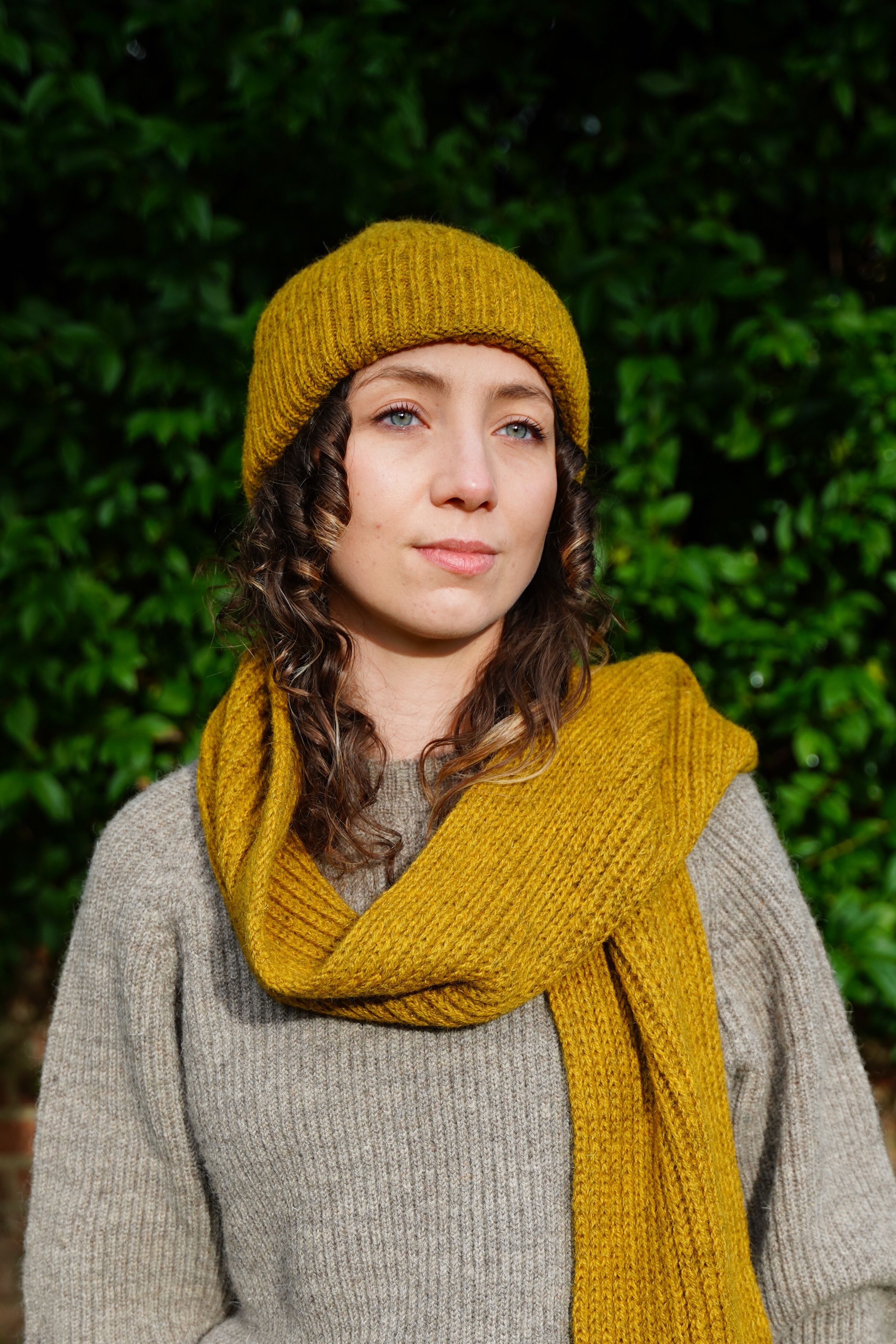 Izzy Lane Sweater - Natural Grey