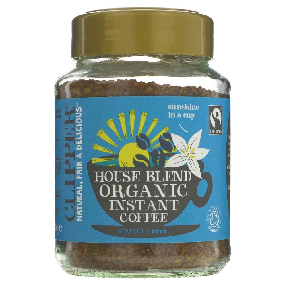 Image of Clipper House Blend Organic Instant Coffee: 100g