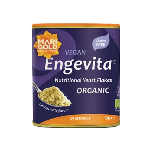 Image of Marigold Engevita Yeast Flakes (Purple) (100g) (Org)