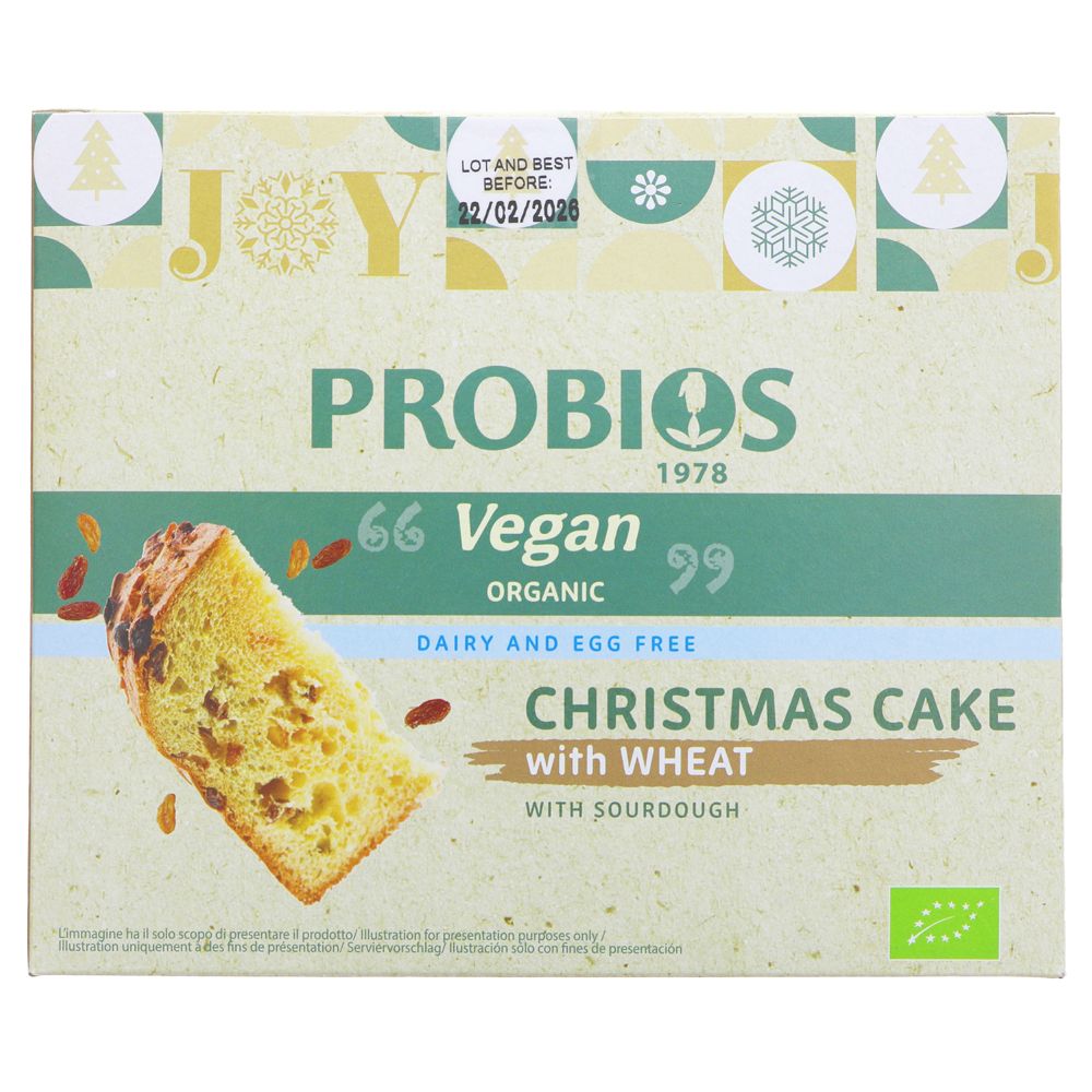 Probios Organic & Vegan Traditional Panettone: 500g