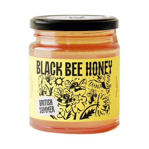 Black Bee Honey British Summer Honey 227g