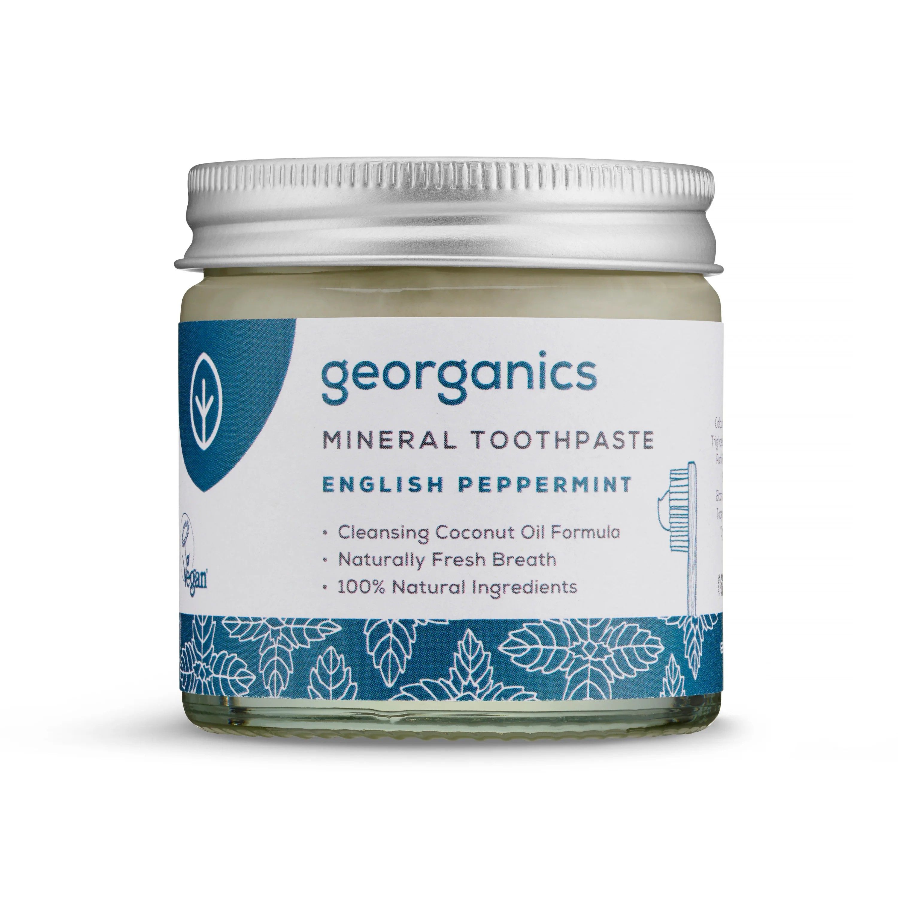 Georganics Mineral Toothpaste - English Peppermint