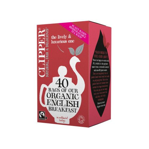 Clipper English Breakfast Tea Bags (40bags) (Org)