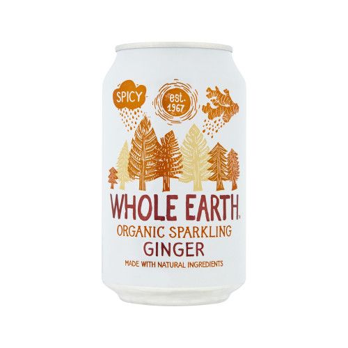 Whole Earth Ginger - Sparkling 330ml