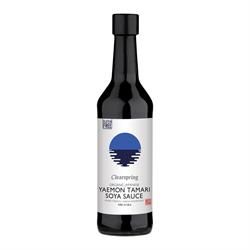 Image of Clearspring Organic Japanese Yaemon Tamari Soya Sauce - Double Strength 500ml