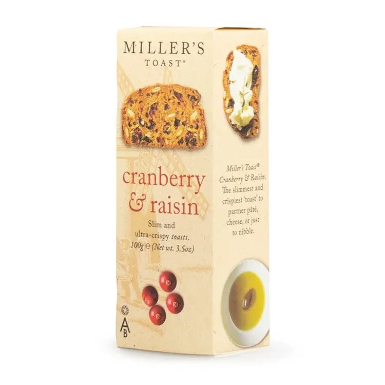 Image of Miller's Toast Cranberry & Raisin