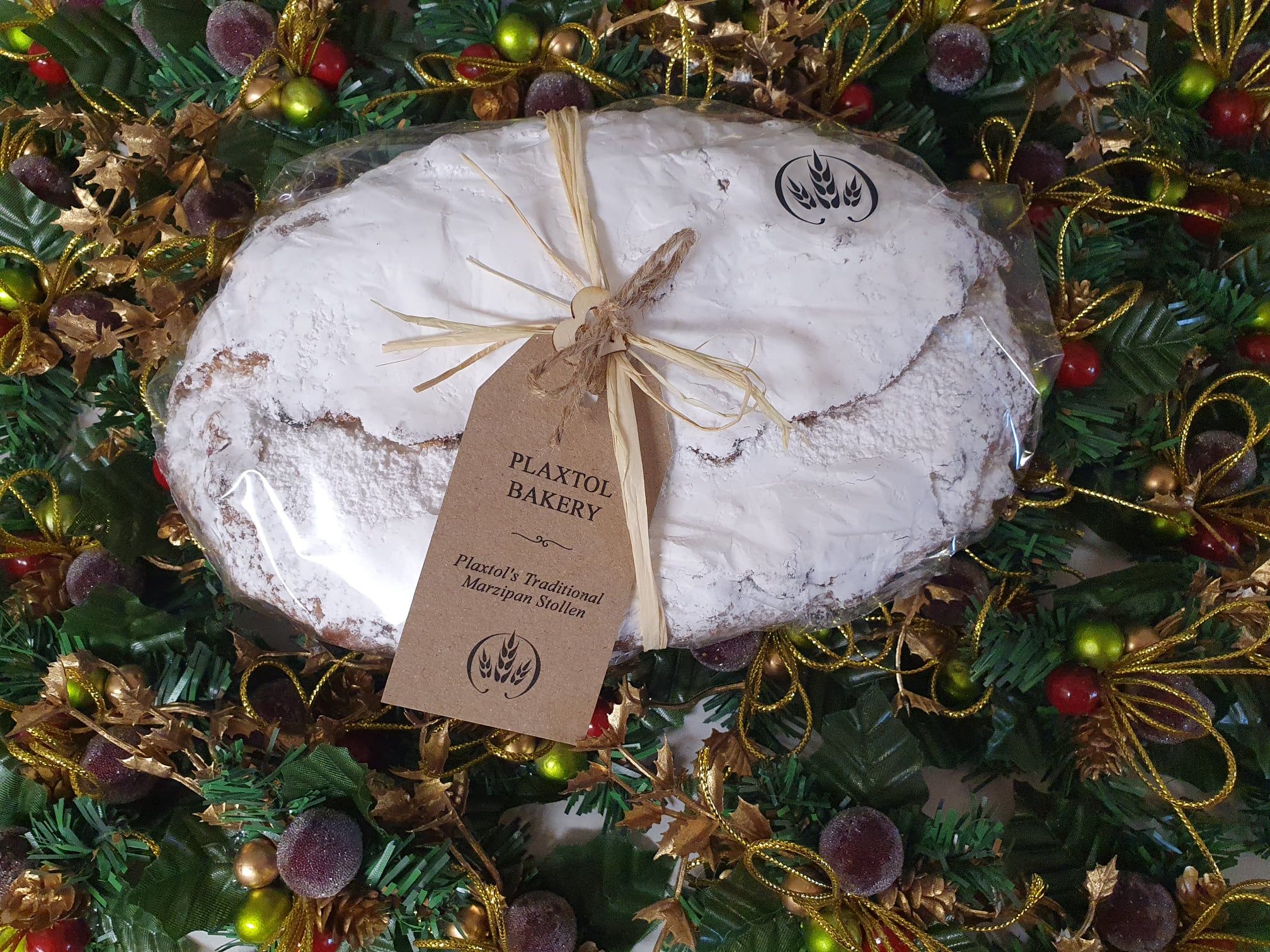 Image of Traditional Marzipan Stollen