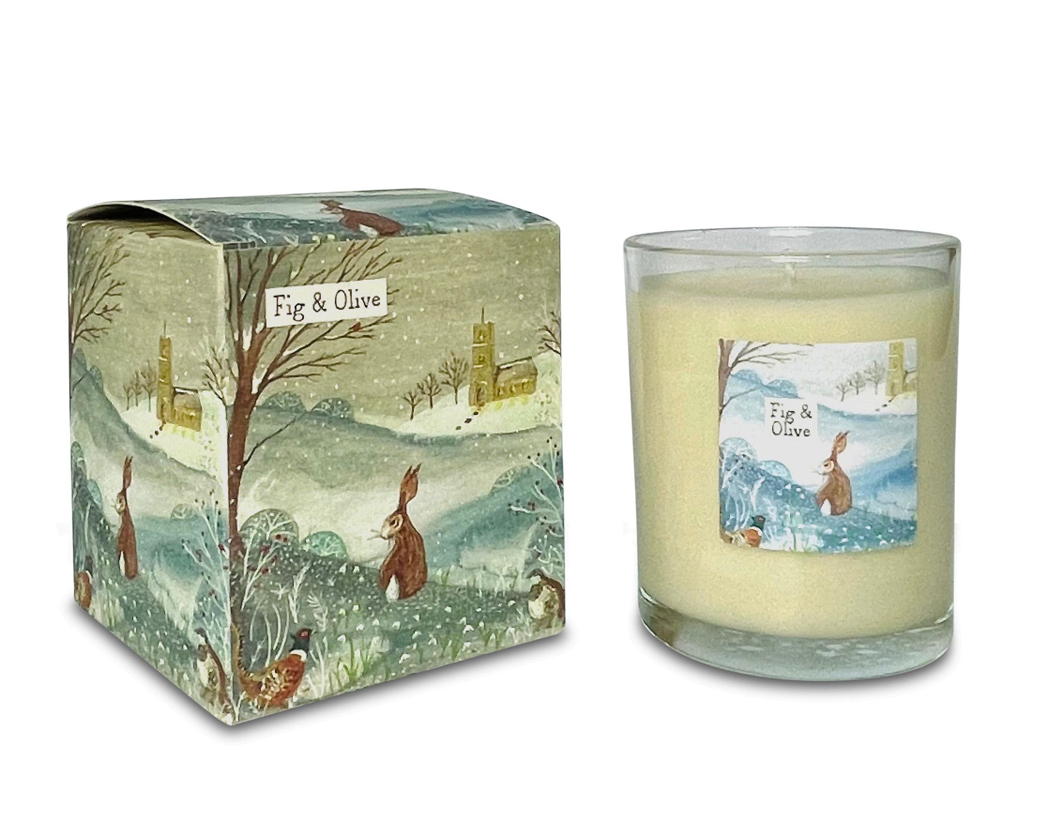 Image of Heaven Scent Fig and Olive Hare Votive
