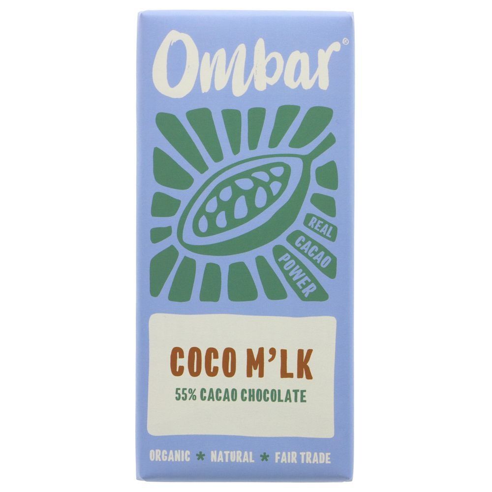 Image of Ombar Coco Mylk 55% Chocolate