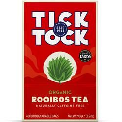 Tick Tock Organic Rooibos 40 tea bags