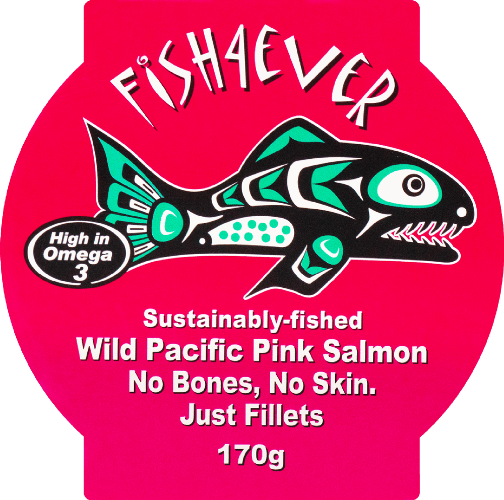 Wild Pacific Salmon Fillets 170g