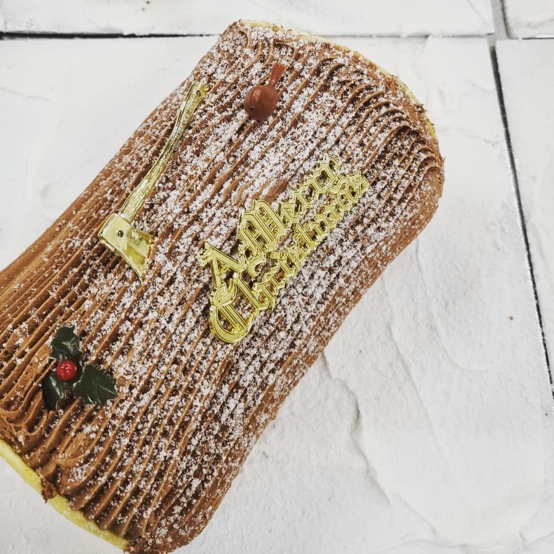 Image of Christmas Yule Log